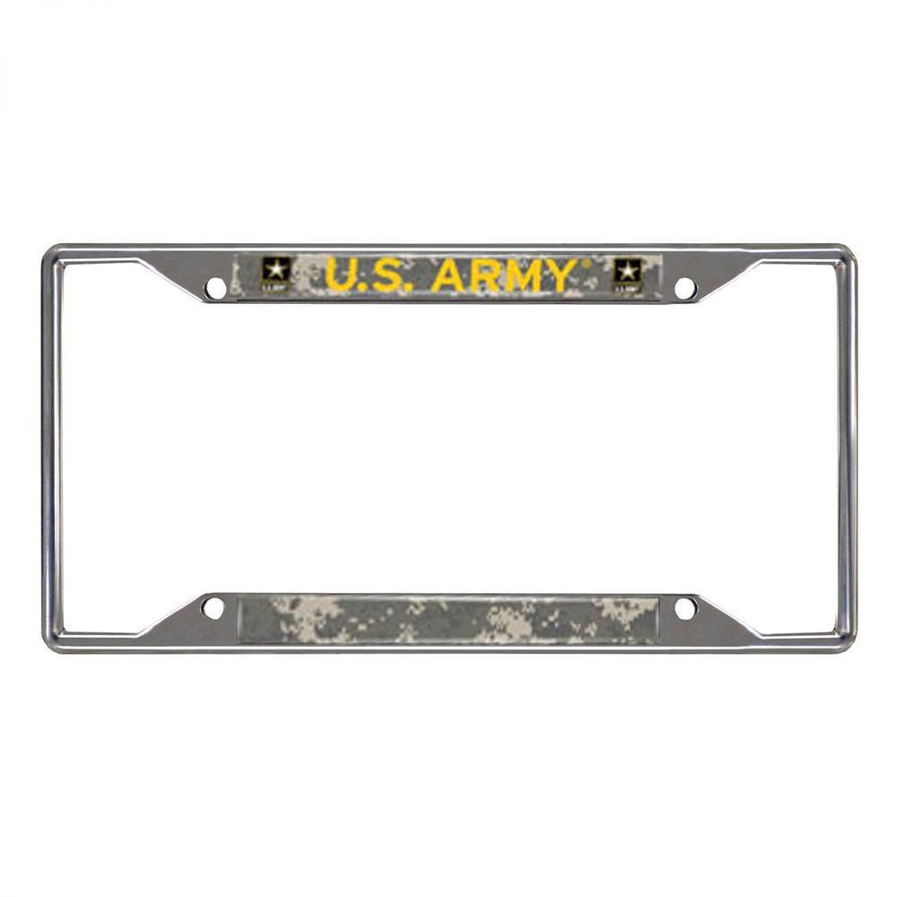 US Army License Plate Camo Frame-Military Republic