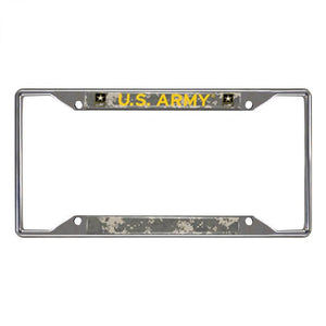 US Army License Plate Camo Frame-Military Republic