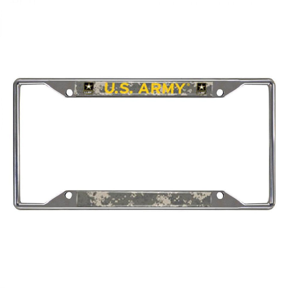 US Army License Plate Camo Frame-Military Republic