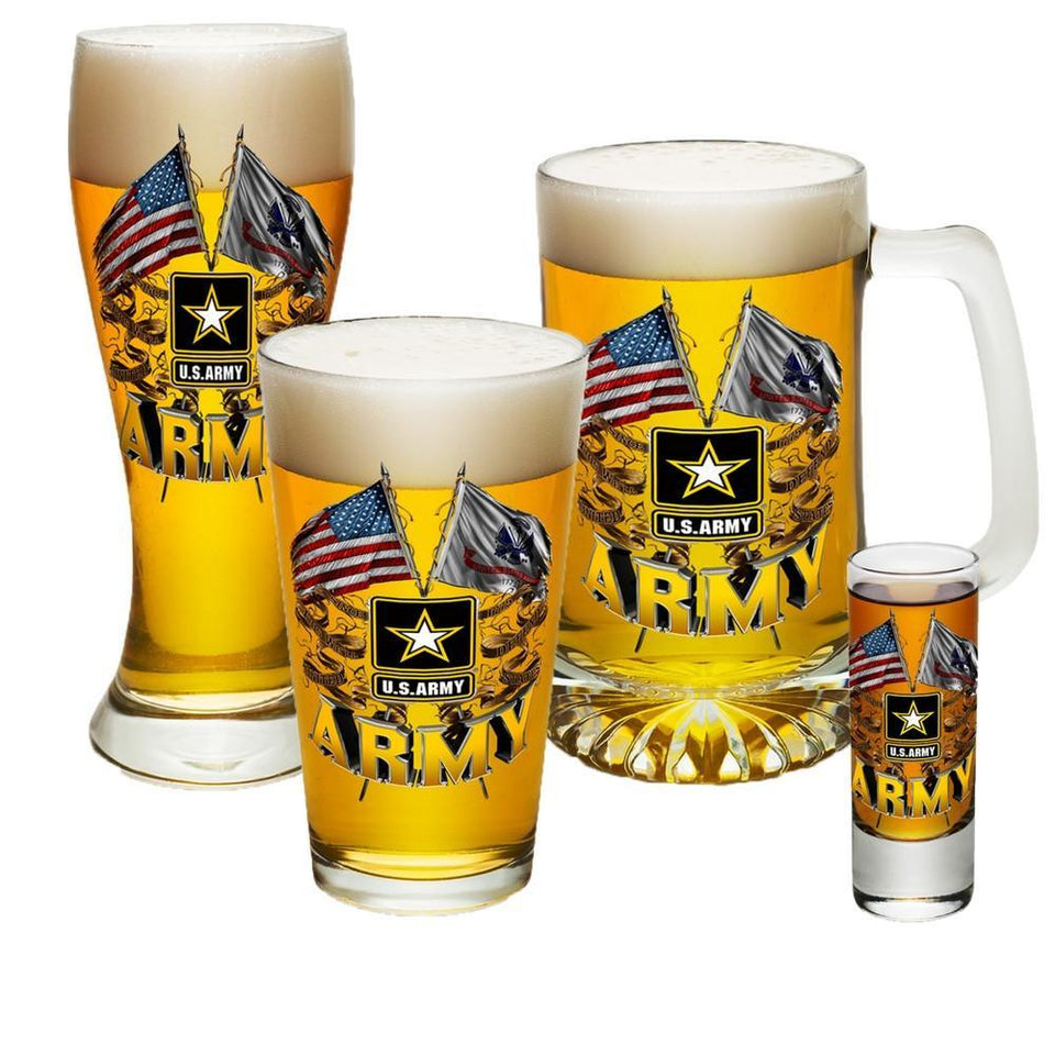 US Army Limited Edition Double Flag 2017 Collectors Set-Military Republic