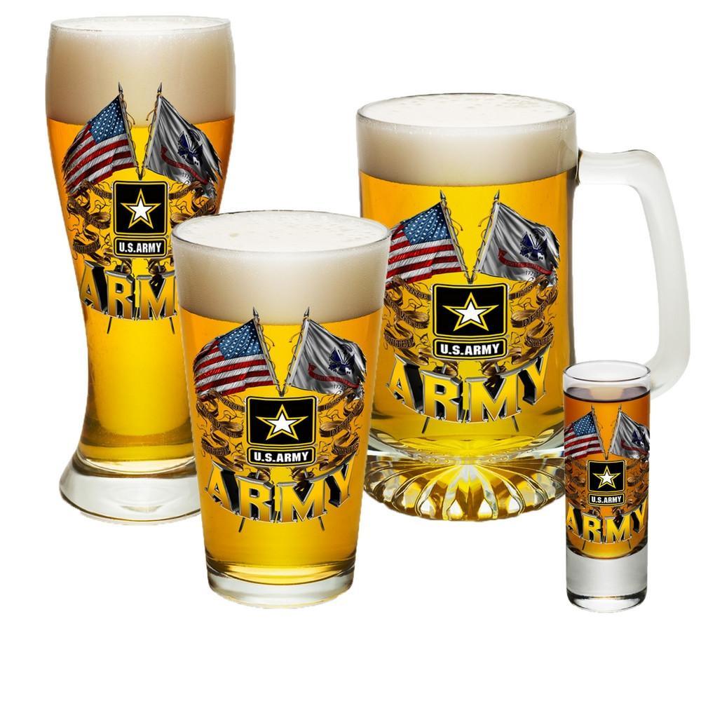 US Army Limited Edition Double Flag 2017 Collectors Set-Military Republic