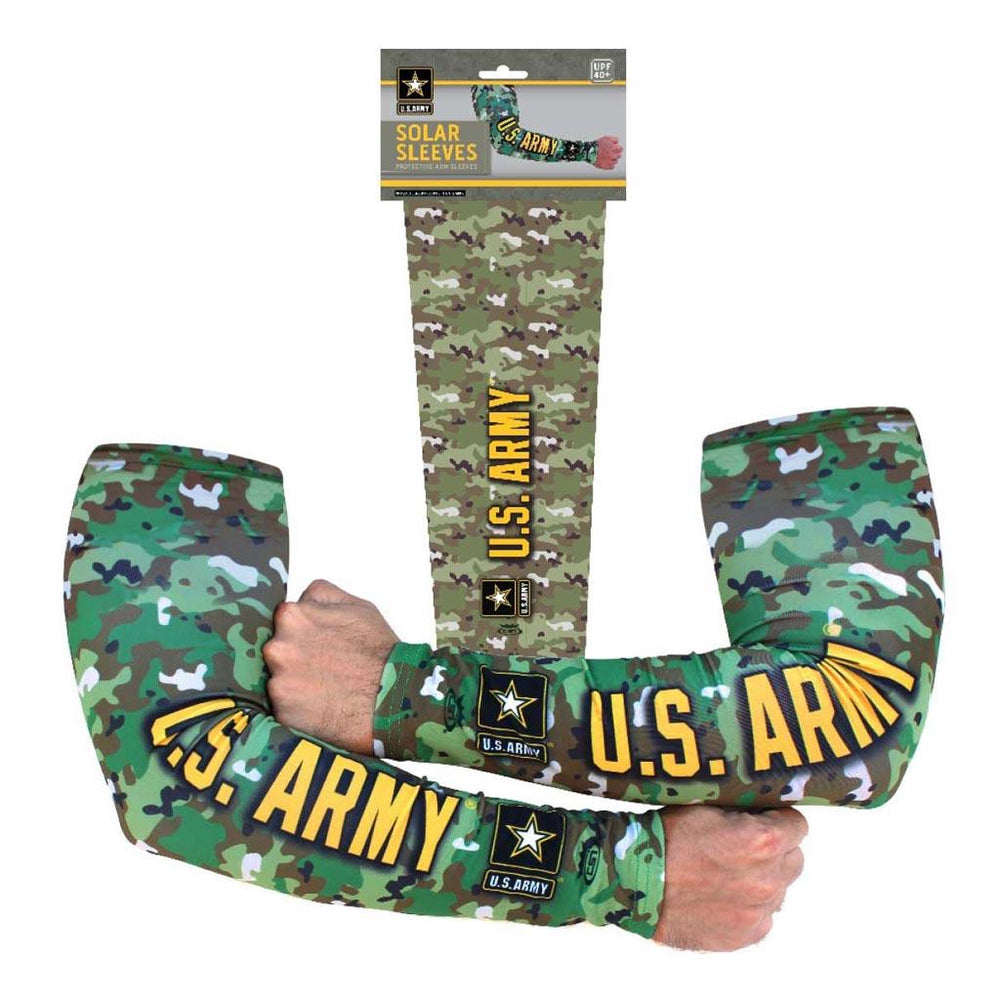 U.S. Army Green Camo Solar Sleeves - Military Republic