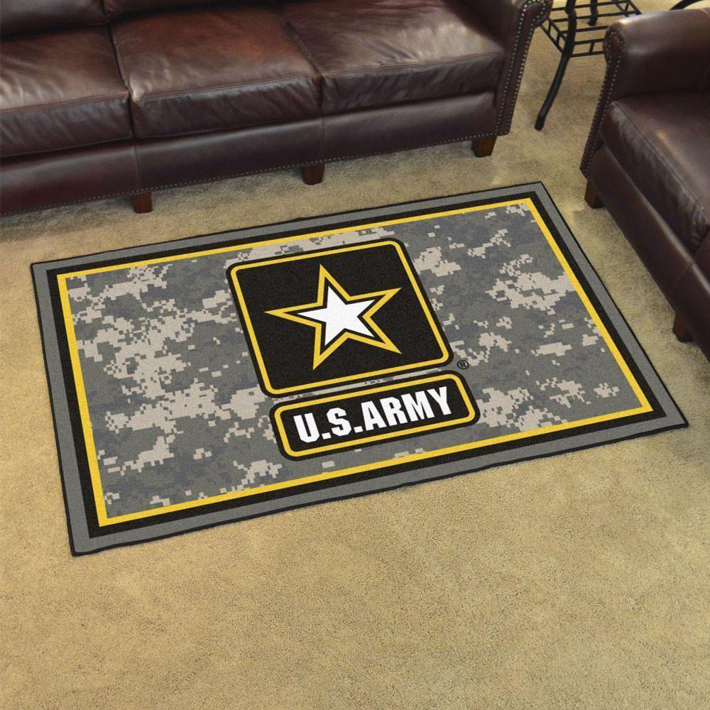 Army Area Rug US Army Star 4 x 6 Rug – Military Republic