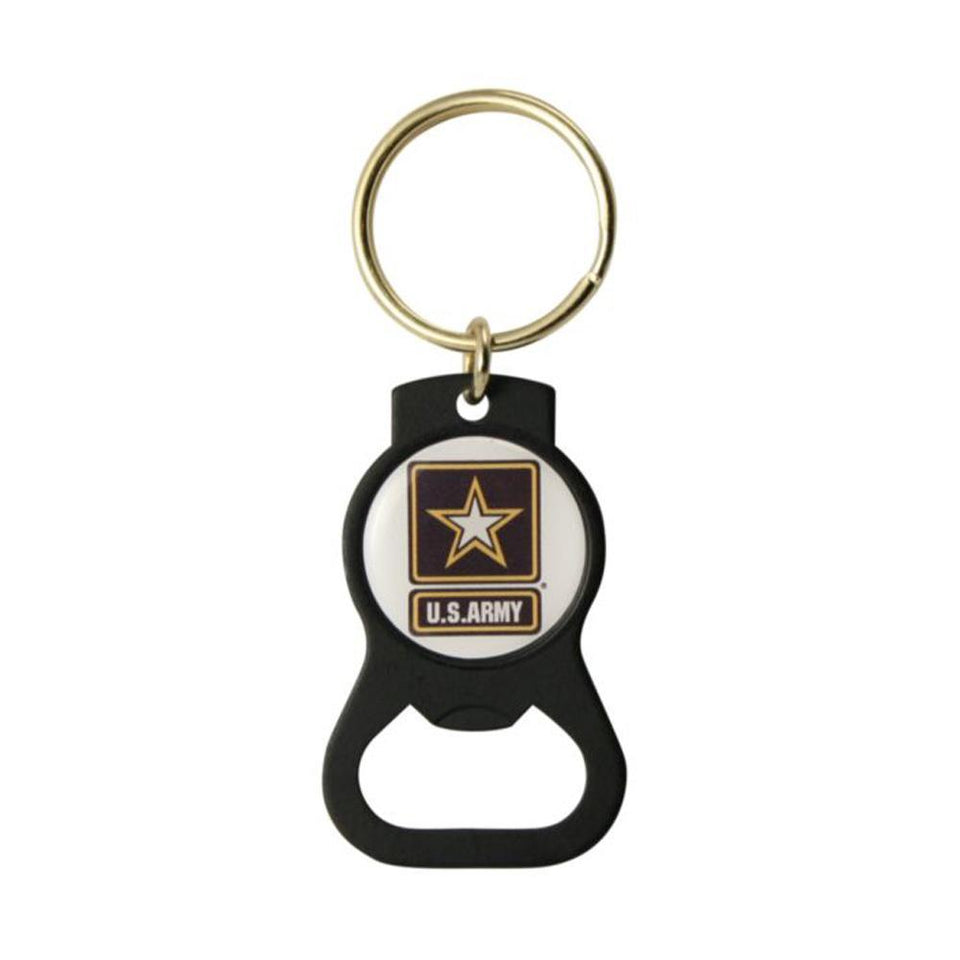 US Army Star Bottle Opener Key Tag - Military Republic