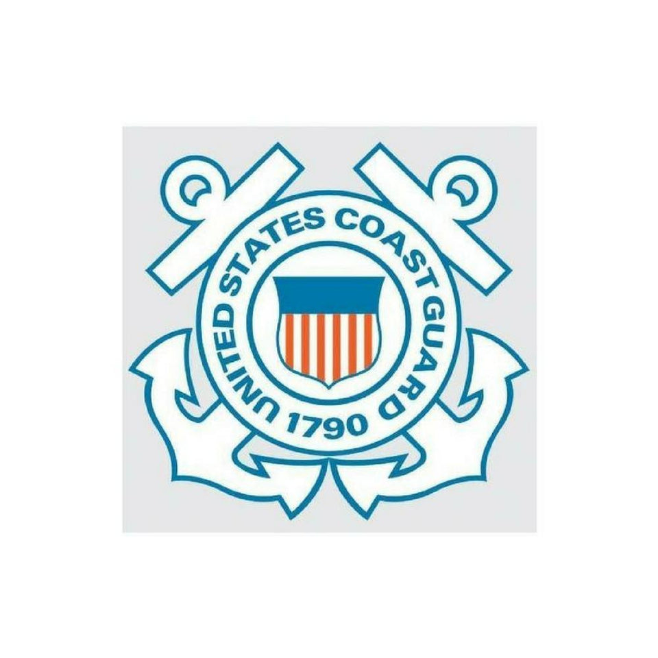 U.S. Coast Guard Crest Decal-Military Republic