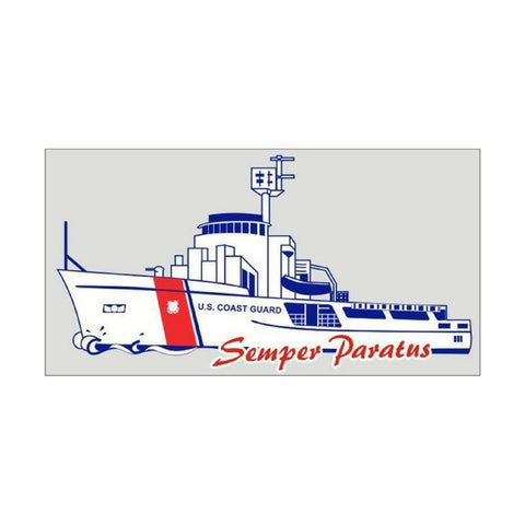US Coast Guard Cutter Boat Decal-Military Republic