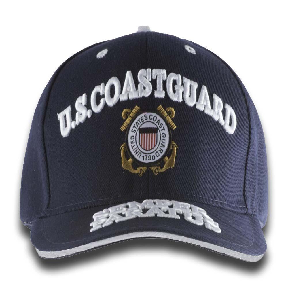 U.S Coast Guard Embroidery Cap (Navy)-Military Republic