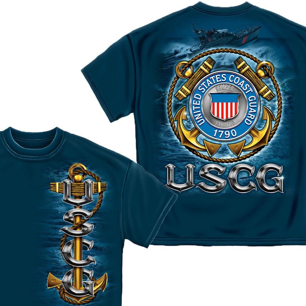 US Coast Guard T-Shirt-Military Republic