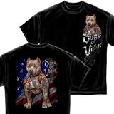 U.S. Dogs Of Valor This We'll Defend Pit Bull T-Shirt-Military Republic