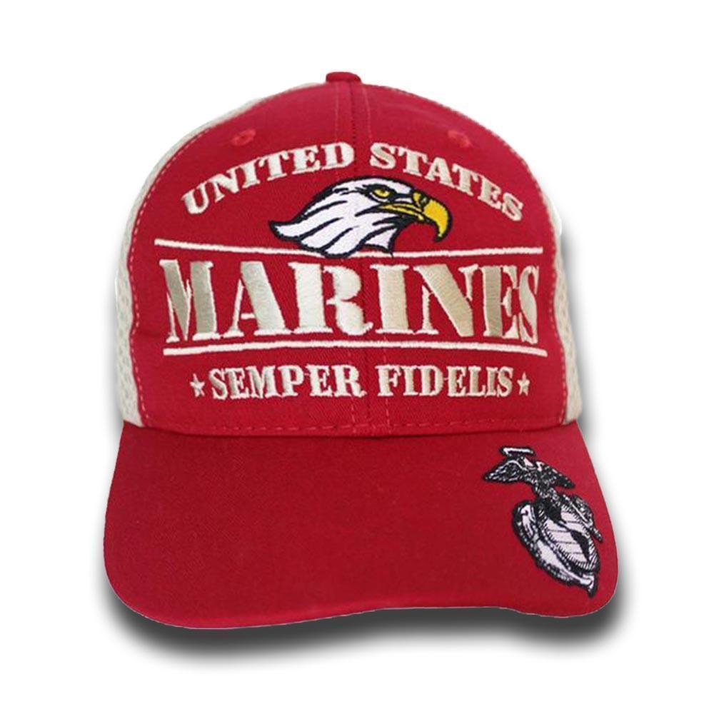 U.S. Marine Mesh Cap-Military Republic
