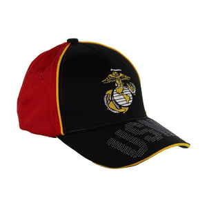 Marine Piped Cap (GOLD and BLACK)-Military Republic