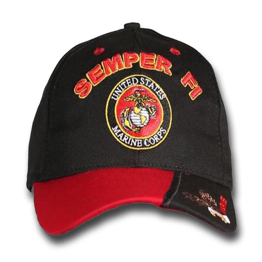 U.S. Marine Slogan Cap-Military Republic