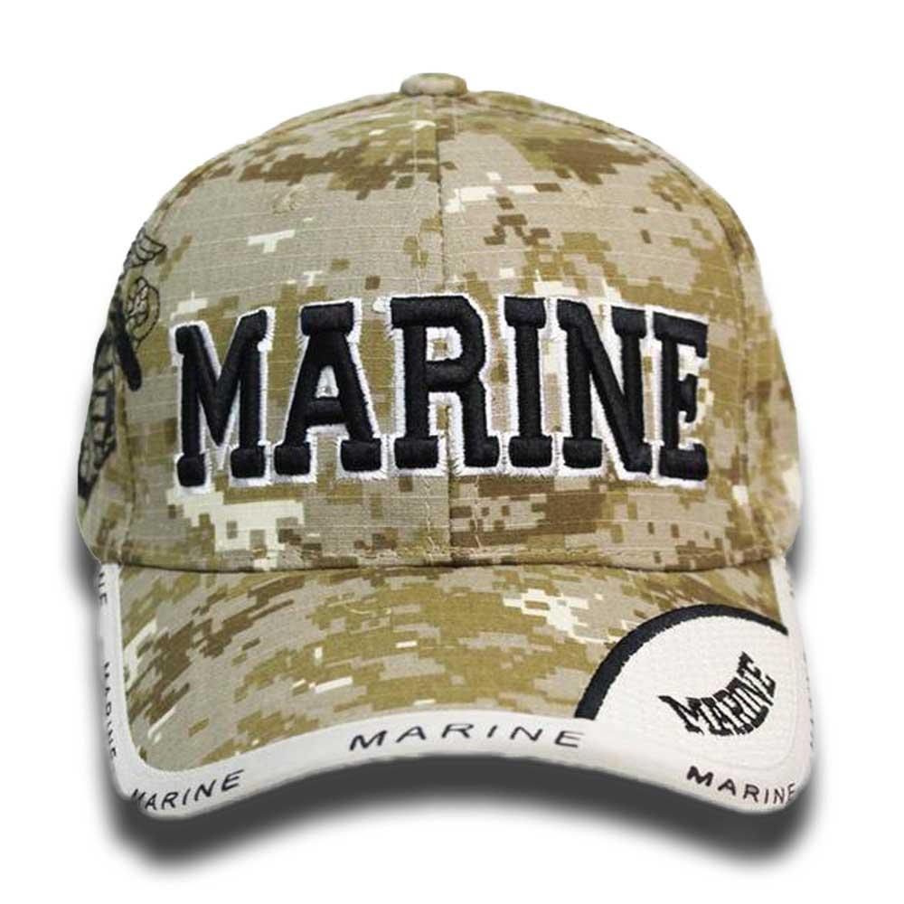 US Marines Digital Camo Cap-Military Republic