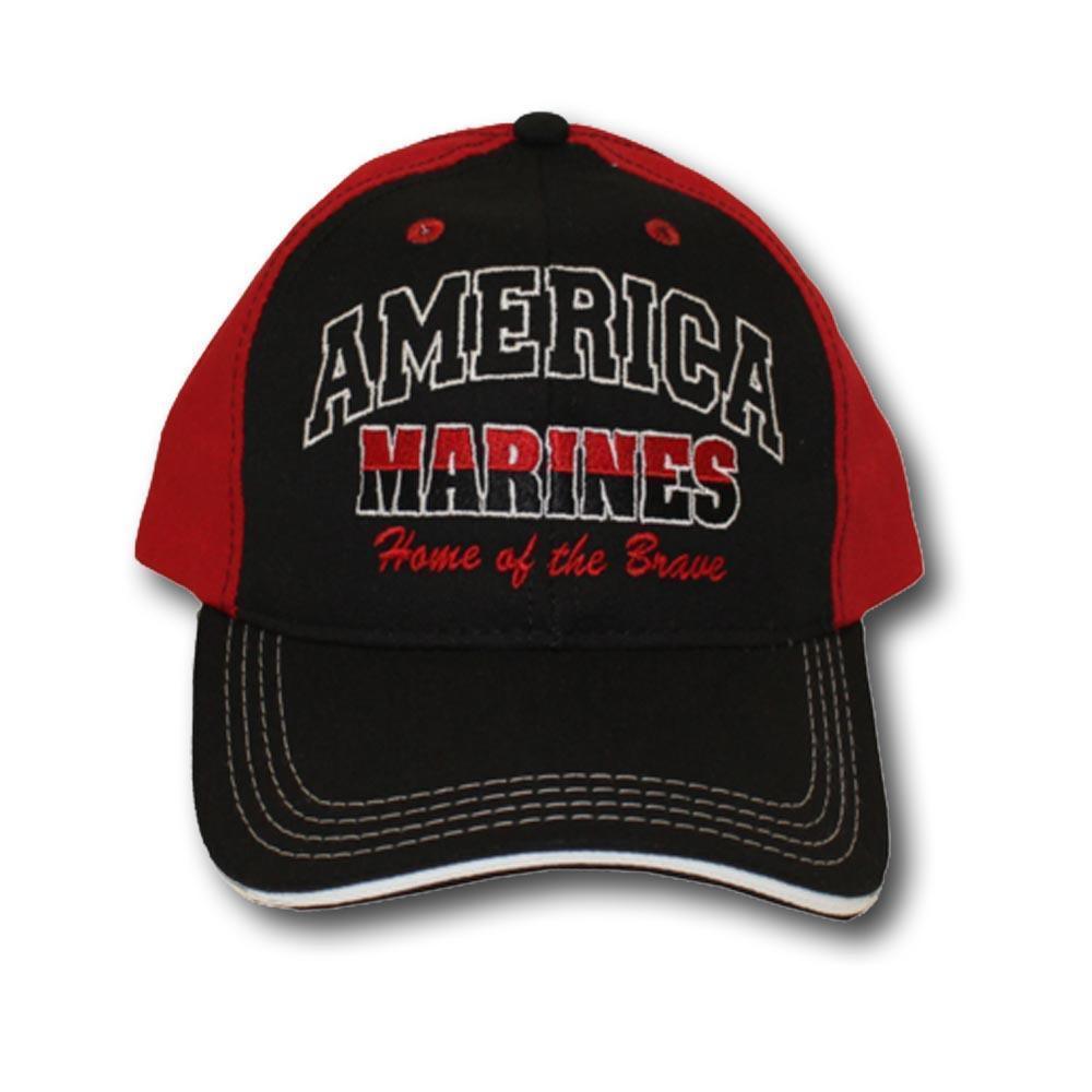 Marines Home of the Brave Hat-Military Republic