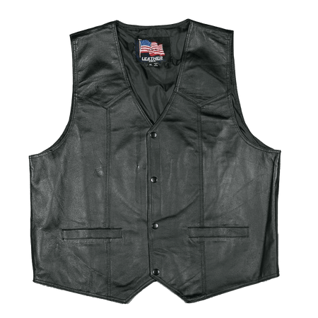 Marine corps store leather vest