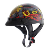 U.S. Marines Motorcycle Half Helmet - Military Republic