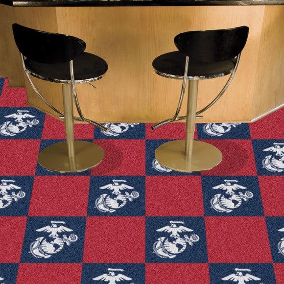 USMC Team Carpet Tiles - Military Republic