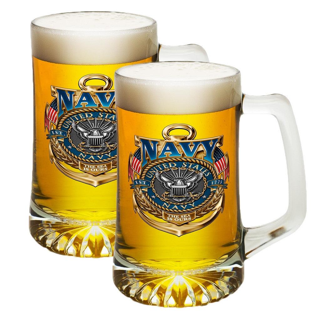 US Navy Badge Tankard-Military Republic