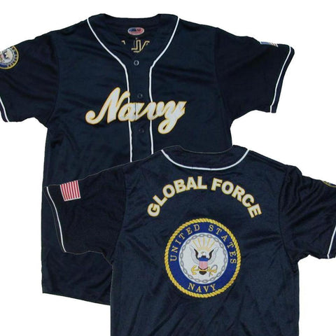 U.S. Navy Baseball Jersey-Military Republic