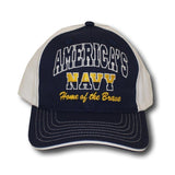 Navy Home of the Brave Hat-Military Republic