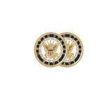 U.S. Navy Insignia Cuff Links + Tie Bar Gift Set - Military Republic
