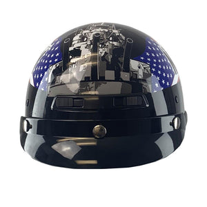 U.S. Navy Motorcycle Half Helmet - Military Republic