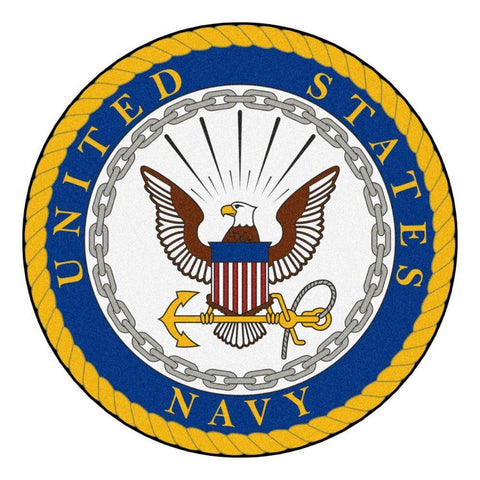 US Navy Round Mat - Military Republic