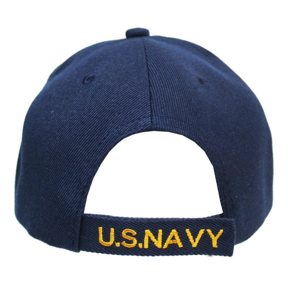 U.S Navy Shadow Embroidery Cap (Navy)-Military Republic