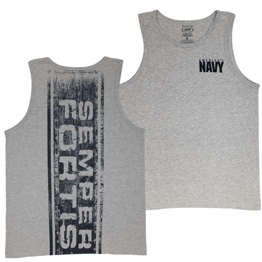 U.S. Navy Unisex SLogan Tank Top - Military Republic