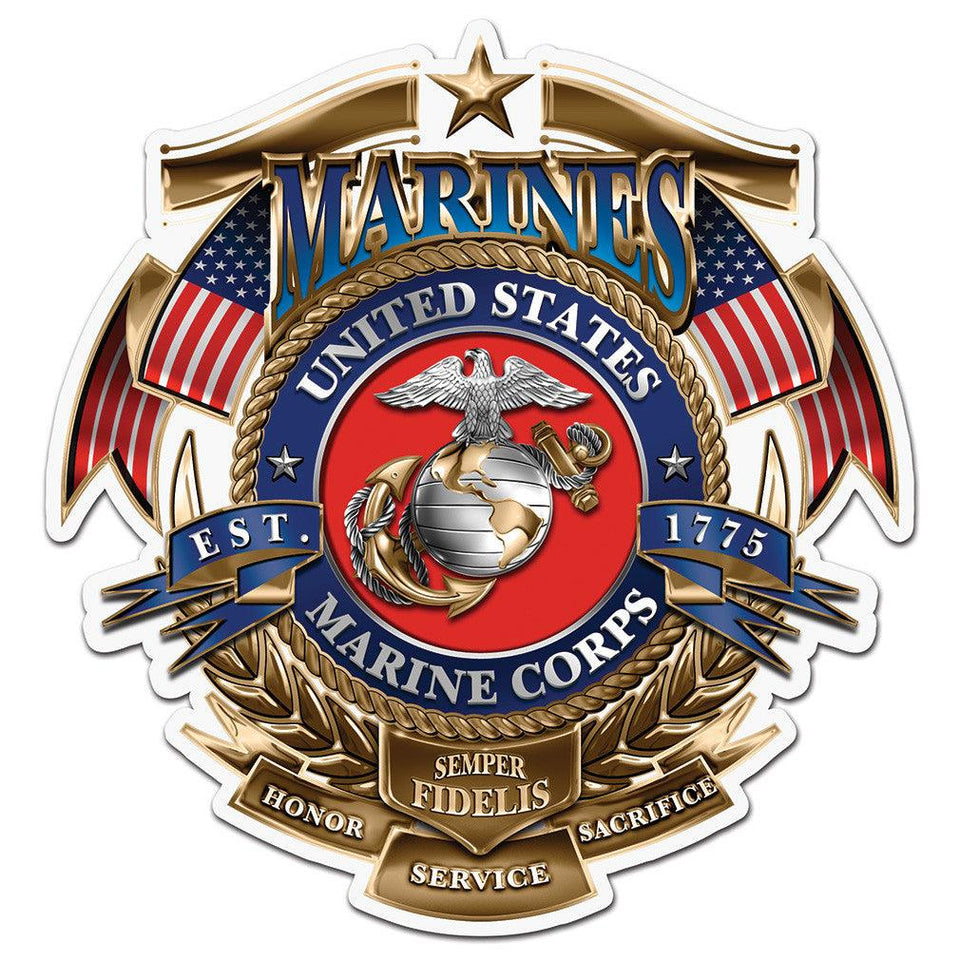 USMC-Badge-Of-Honor-Decal-Claris-Deals