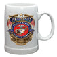 USMC Badge Stoneware Mug Set-Military Republic