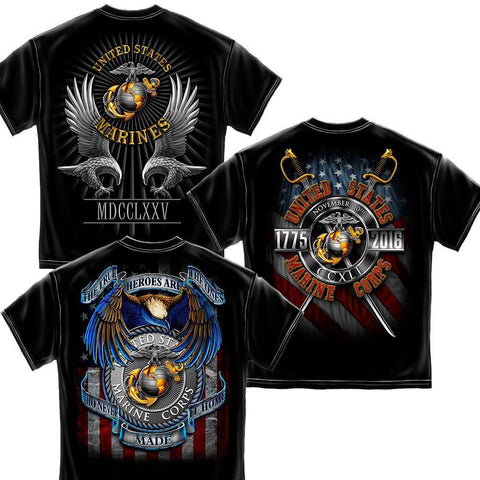 USMC Birthday 3 Tees Collector's Pack-Military Republic