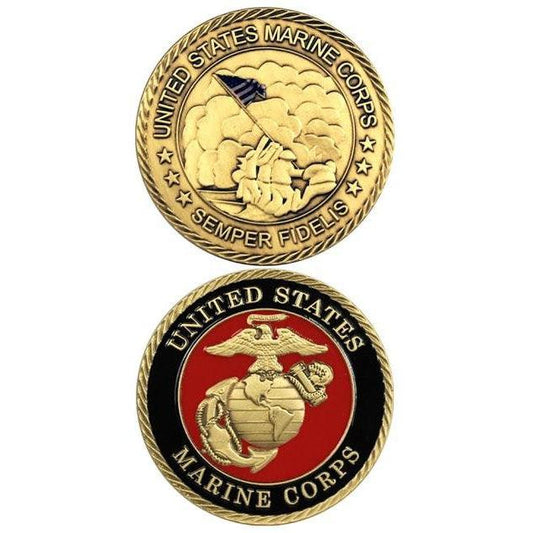 U.S. Marine Corps Challenge Coin - Military Republic