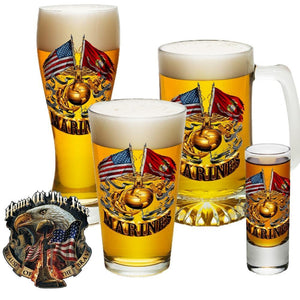 USMC Collectors Set With Free Decal-Military Republic