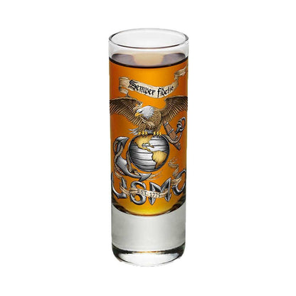 USMC Eagle Shot Glasses-Military Republic