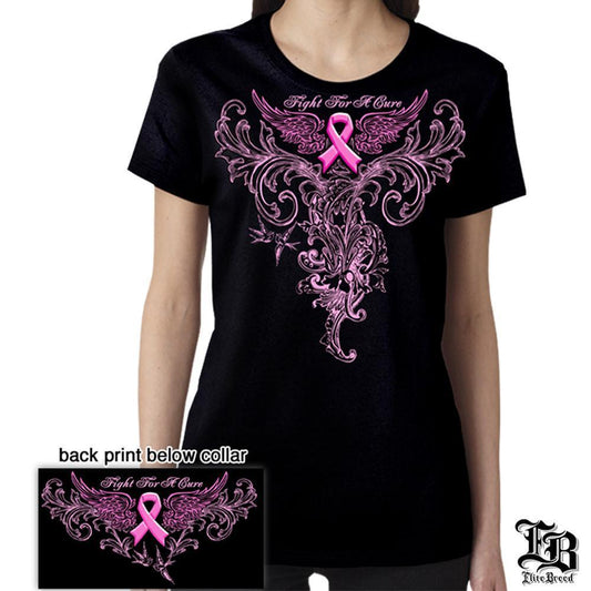 USMC Elite Breed Cancer Awareness T-Shirt-Military Republic