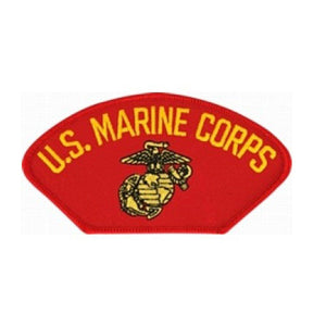USMC Insignia Red Patch (4 inch) - Military Republic