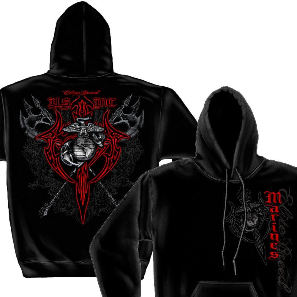 USMC Marine Tribal Hoodie-Military Republic