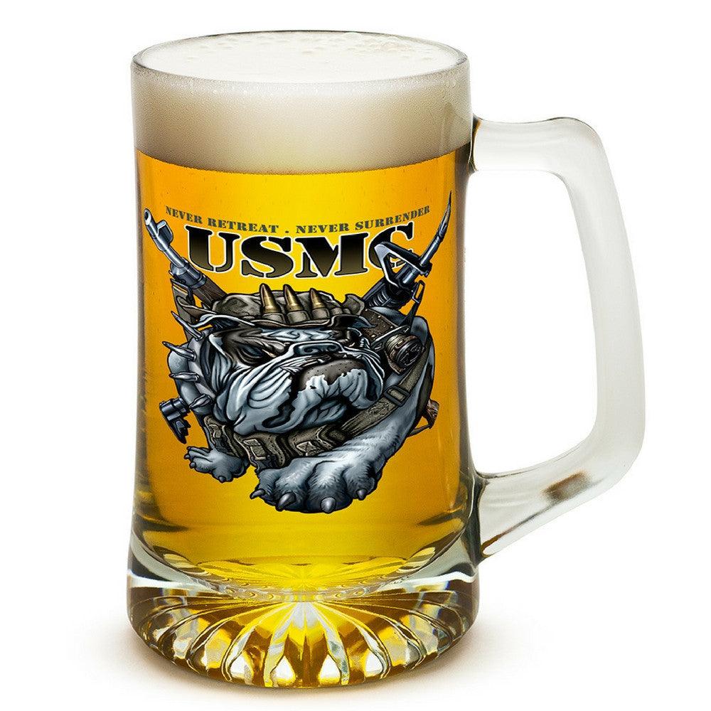 USMC Never Retreat Tankard-Military Republic