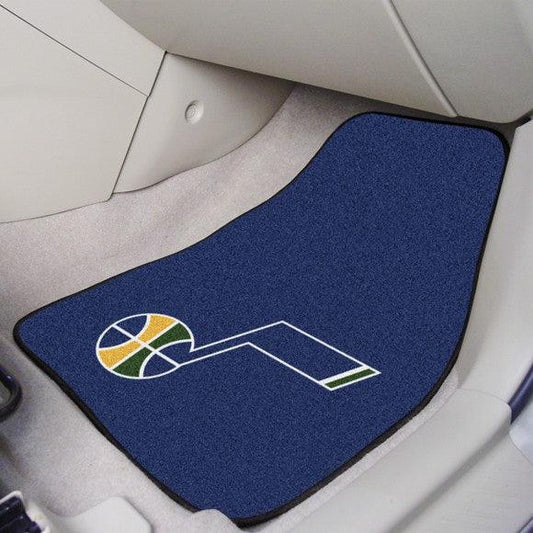 Utah Jazz 2Pk Carpet Car Mat Set - Military Republic