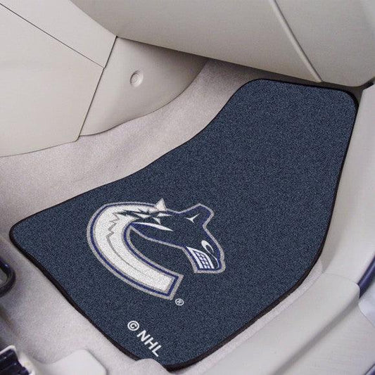 Vancouver Canucks 2Pk Carpet Car Mat Set - Military Republic