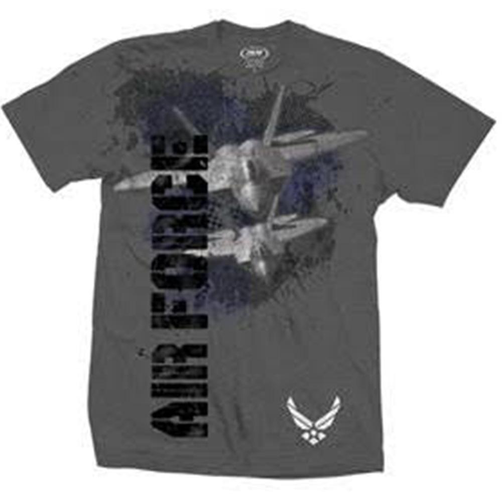 Vertical U.S. Air Force T-Shirt-Military Republic