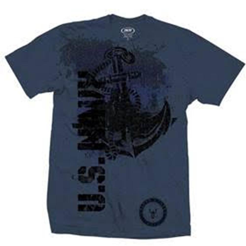 Vertical U.S. Navy T-Shirt-Military Republic