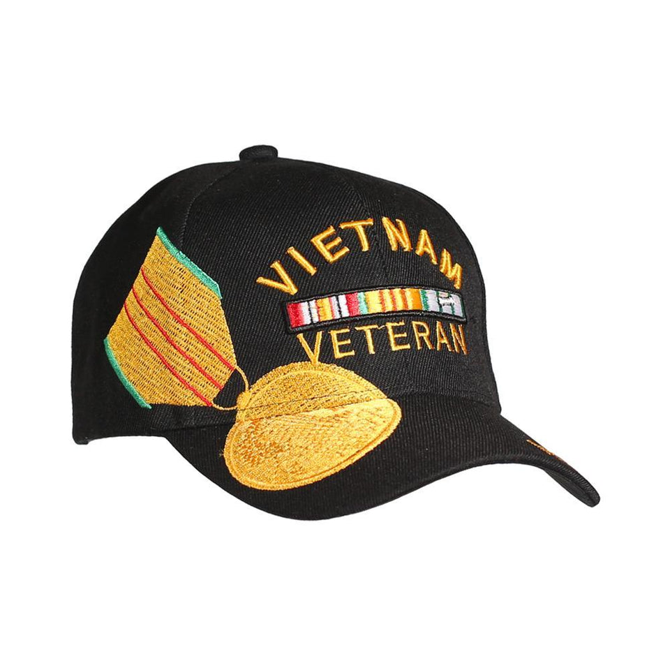 Vietnam Veteran Medal Embroidered Hat-Military Republic