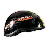 Vietnam Veteran Motorcycle Half Helmet - Military Republic