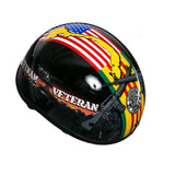Vietnam Veteran Motorcycle Half Helmet - Military Republic