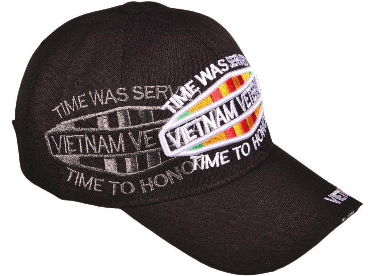 Vietnam Veteran with Shadow Military Baseball Hat-Military Republic