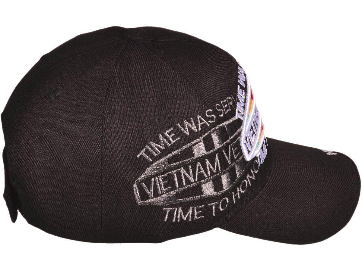 Vietnam Veteran with Shadow Military Baseball Hat-Military Republic