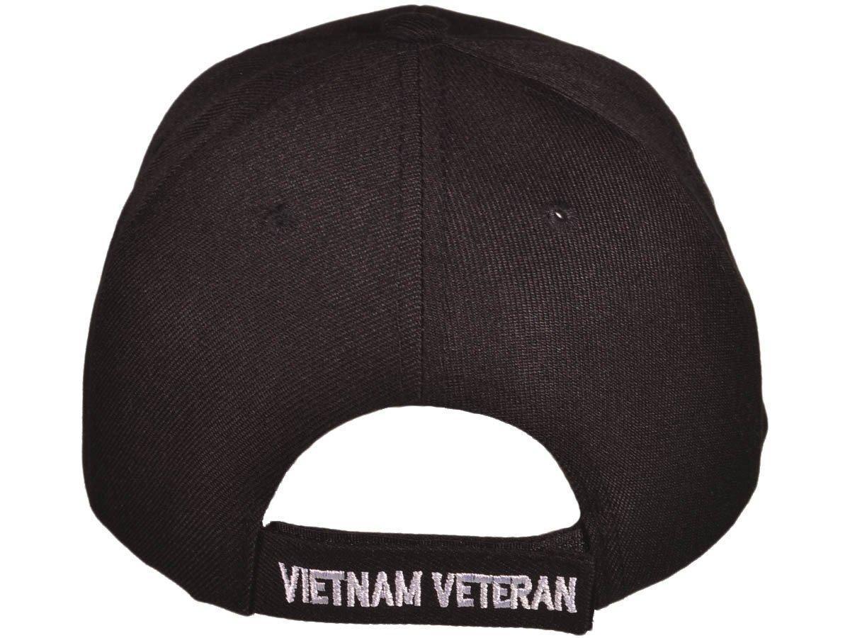 Vietnam Veteran with Shadow Military Baseball Hat-Military Republic