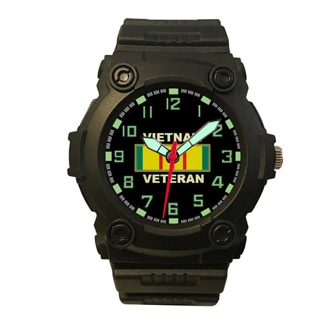 Vietnam Veteran Analog Quartz Wrist Watch